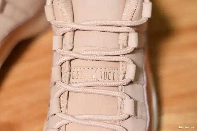 Rep Kickmax Gold 11 Air Jordan GS AH7860-105 Rose Low 0403